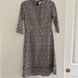 ModCloth Mata Traders 100% cotton The Frill of Romance Shift Dress size S